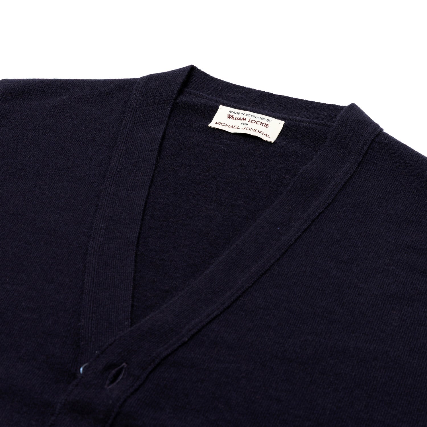 Strickjacke "Oxton Cardigan" aus feinem schottischen 1 Ply-Kaschmir